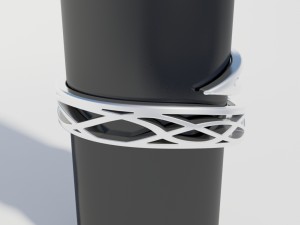 embrace of love - ring 3D-printmodel