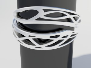 embrace of love - ring 3D-printmodel