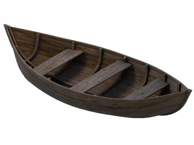 boat Modelo 3D .c4d .max .obj .3ds .fbx .stl .blend 