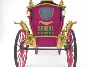 coach brougham Modello 3D