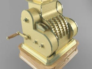 antique cash register 3D Model