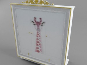 closet altamoda giraffa Model 3D