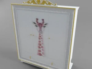 closet altamoda giraffa 3D Model