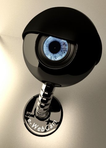 eyewebcam concept 3D Модель .c4d .max .obj .3ds .fbx .stl .blend 