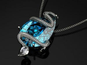snake pendadnt 3D 모델
