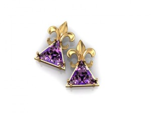 crown pendantearing 3D 模型