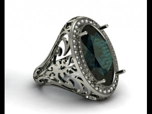 alxndrit ring Model 3D