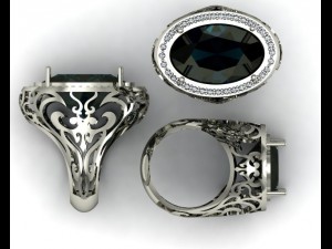 alxndrit ring Model 3D