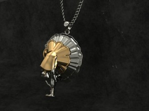 ballet dancer pendant Modelo 3D