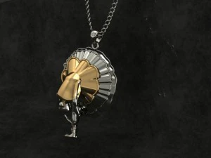 ballet dancer pendant 3D Model