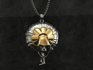 ballet dancer pendant Modelo 3D