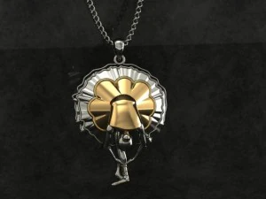 ballet dancer pendant 3D Model