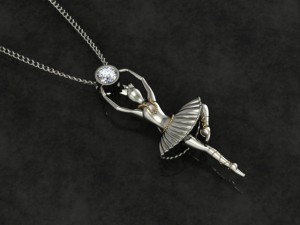 ballet pendant 2 Model 3D