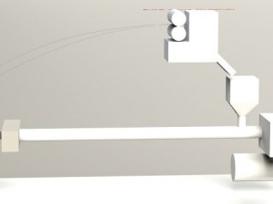 aluminium composite production line 3d scheme 3D Model