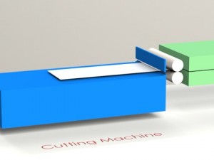 aluminium composite production line 3d scheme 3D Model