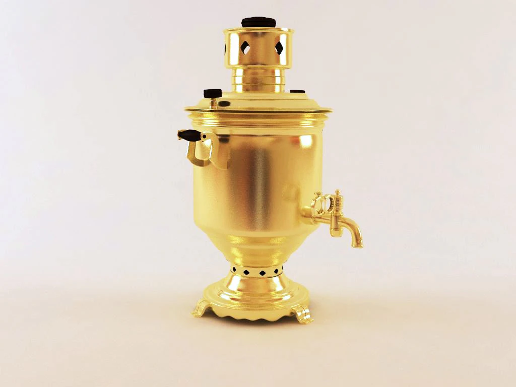 samovar 3D Model .c4d .max .obj .3ds .fbx .stl .blend