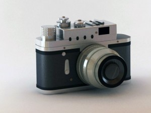 camera zorki  4 Modelo 3D