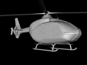 eurocopter ec135 3Dモデル