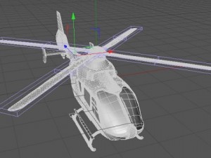 eurocopter ec135 3Dモデル