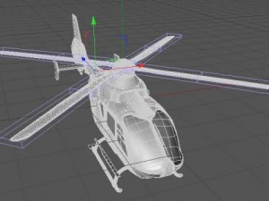 eurocopter ec135 3D Model