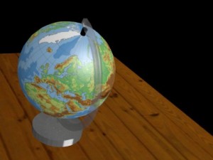 animated 3d globe Modelo 3D