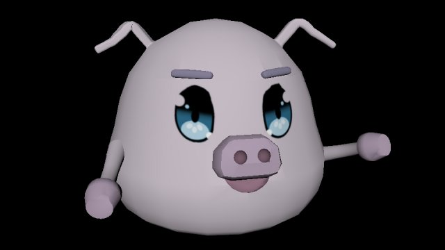 baby pig Modèle 3D .c4d .max .obj .3ds .fbx .stl .blend 
