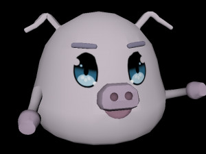 baby pig 3D Model