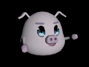 porquinho Modelo 3D