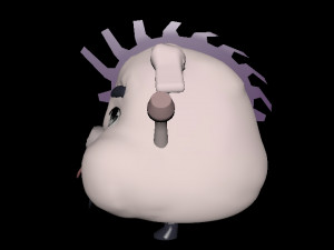 heavy metal pig 3Dモデル