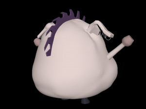 heavy metal pig 3Dモデル