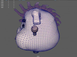 heavy metal pig 3D Model