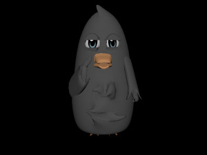 tall bird 3D-Modell