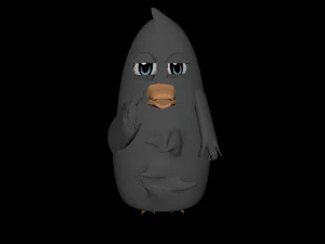 tall bird 3D Model