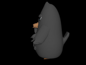 tall bird 3D-Modell