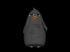 tall bird 3D-Modell