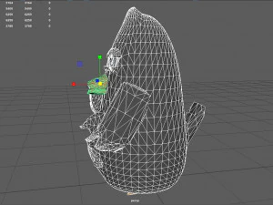 tall bird 3D Model