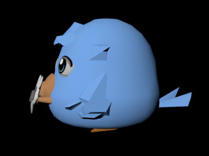 baby bird 3D Модель