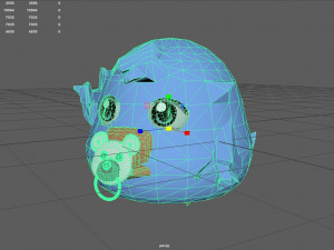 baby bird 3D Модель