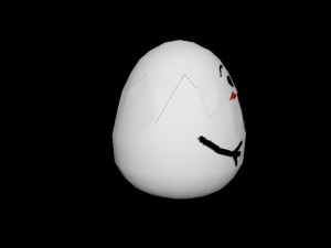 egg baby bird Modelo 3D