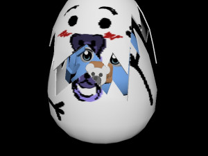 egg baby bird Modelo 3D