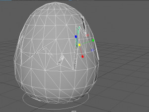 egg baby bird Modelo 3D