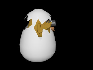 spy bird 3D Модель