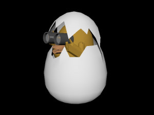 spy bird 3D Модель