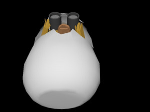 spy bird 3D Модель