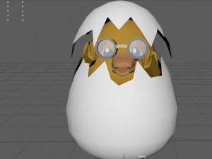 spy bird 3D Модель