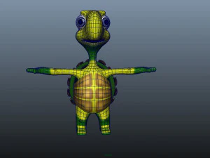 Turtle3Dmodel 3D Modell