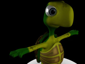 Turtle3Dmodel 3D Modell