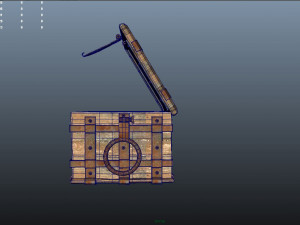 old treasure box 3Dモデル