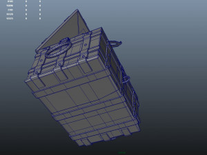 old treasure box 3Dモデル