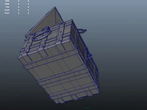 old treasure box 3D Model